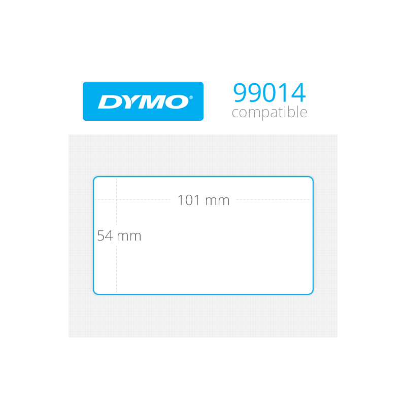 99014 Dymo Etiquetas Compatibles