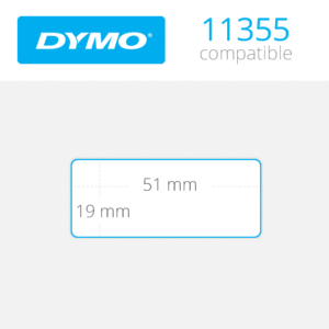 11355 Dymo Etiquetas compatibles