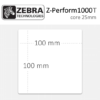 Etiquetas Zebra 100x100mm