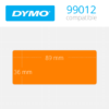 99012 Dymo etiquetas Naranjas compatibles