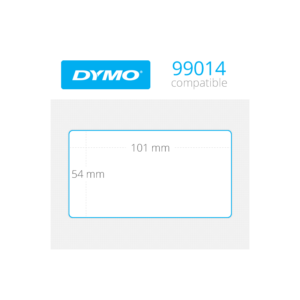 99014 Dymo etiquetas removibles compatibles 101x54mm
