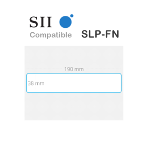 Seiko SLP-FN etiquetas compatibles 190 x 38 mm